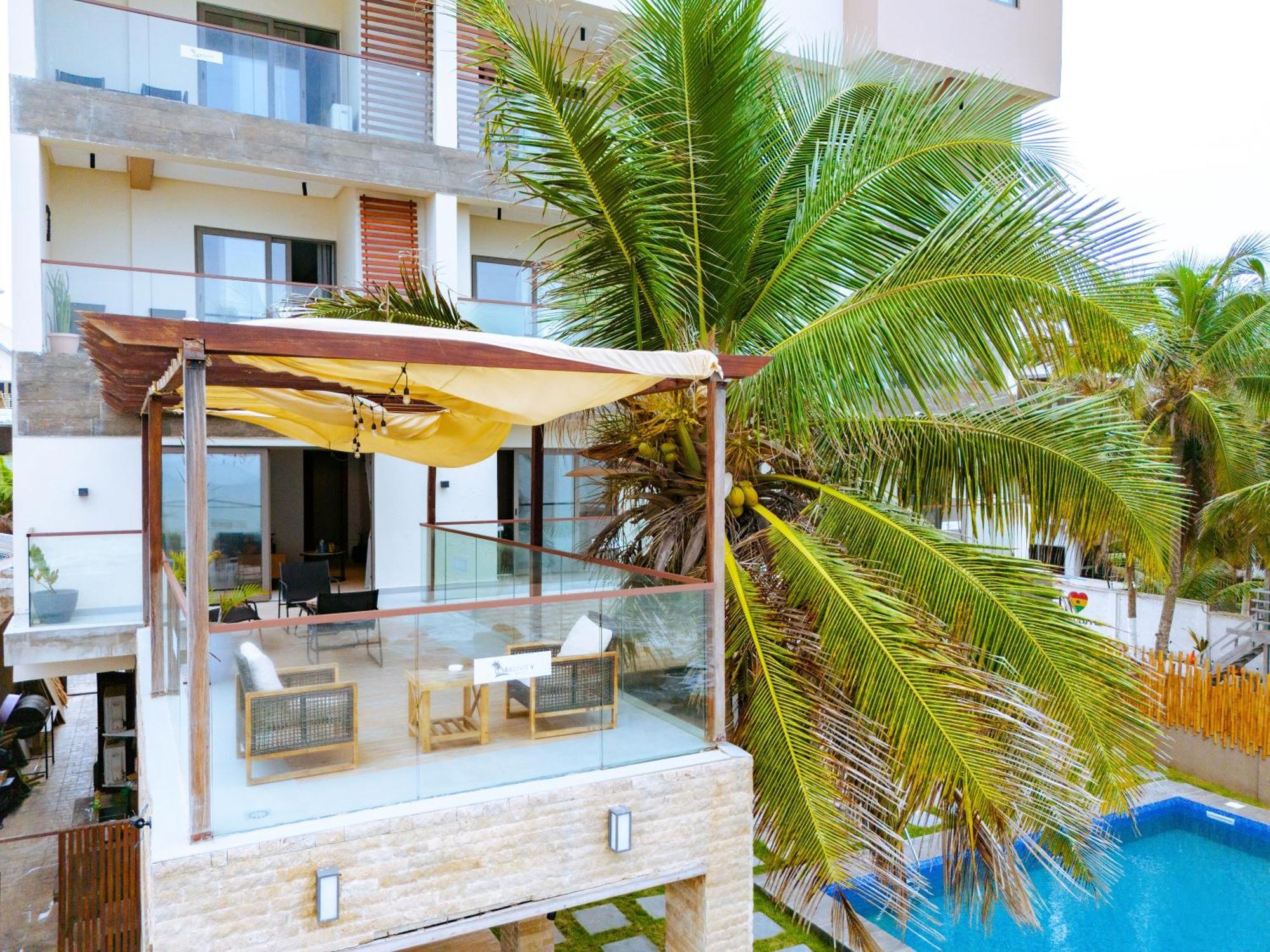 Serenity Terraces Beach, Hotel - Kokrobite Ngoại thất bức ảnh